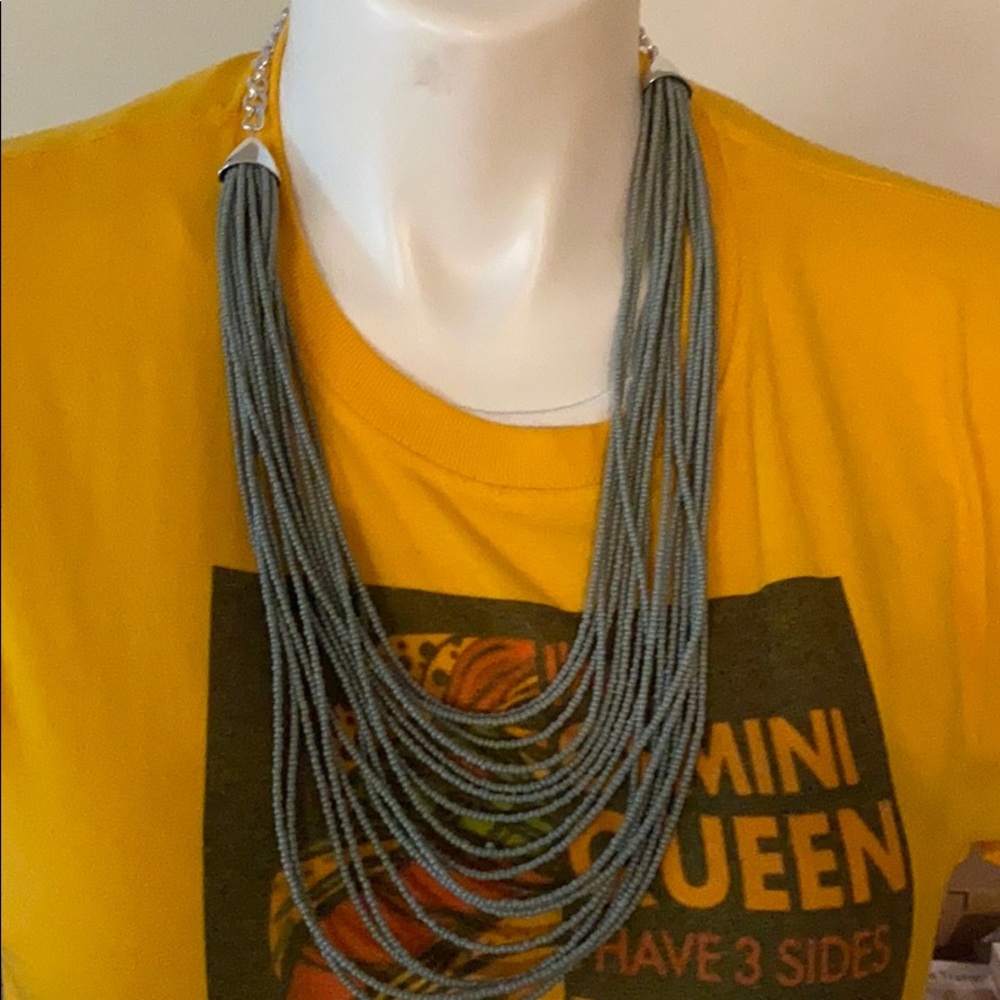 Sea bead necklace